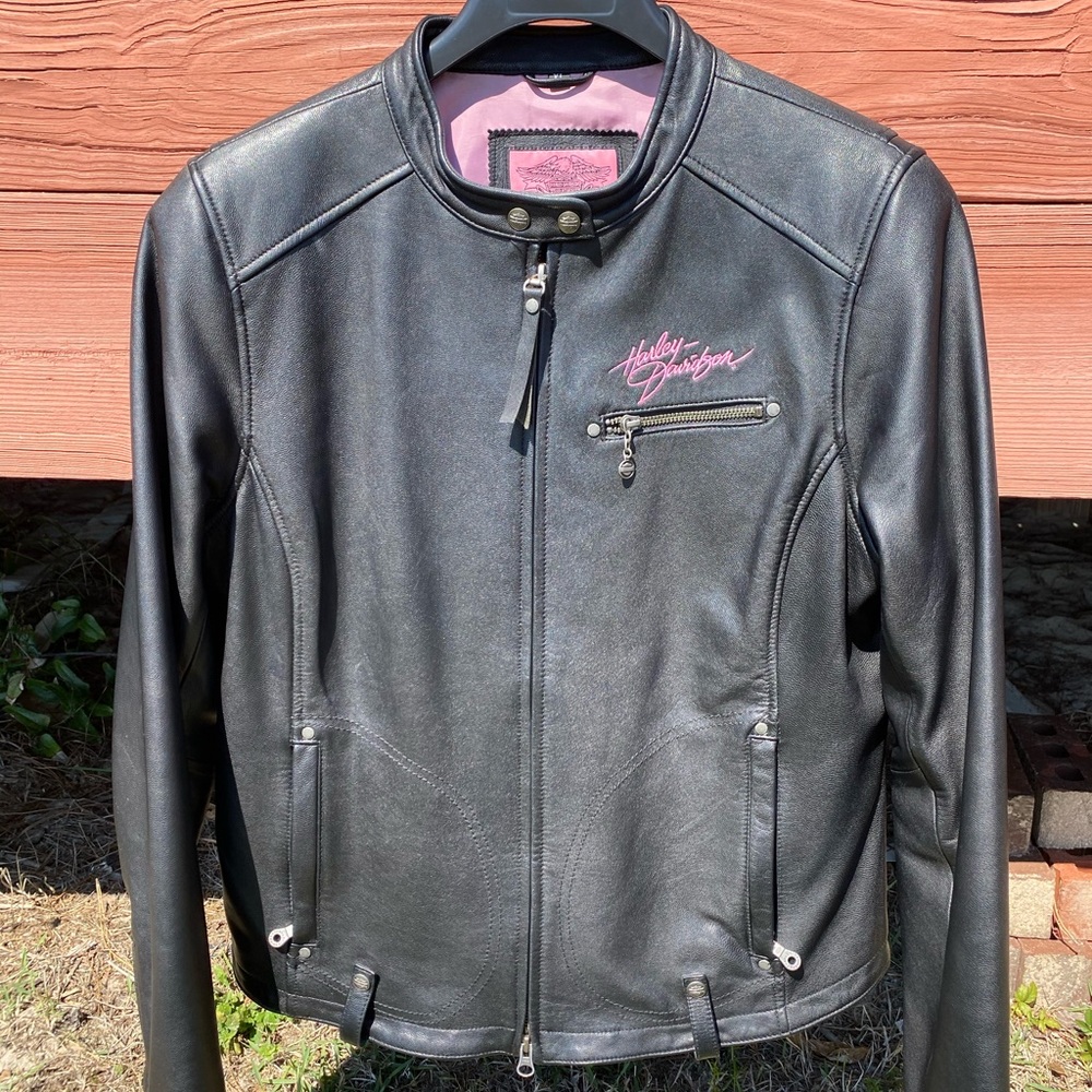 Leather Harley Davidson jacket